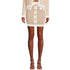 Balmain Beige Viscose Skirt